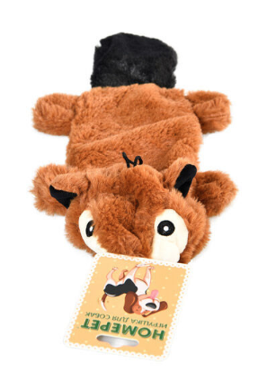 Купить homepet игрушка для собак бобер, с пищалкой и шуршащим эффектом, плюш