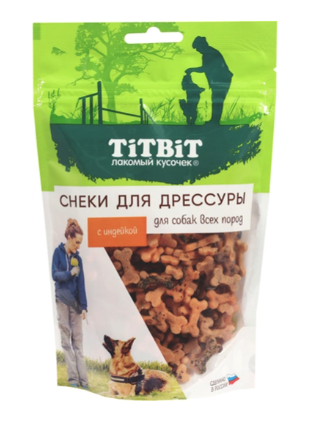 Купить titbit лакомство для собак всех пород снеки для дрессуры с кроликом