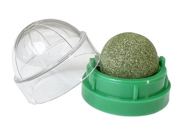 PetStar игрушка для кошек шарик из кошачьей мяты вращающийся на подставке