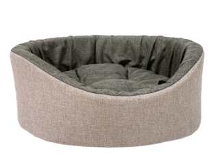 Купить homepet Жаккард melange №1 лежак розово-коричневый для собак и кошек