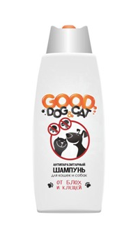 Купить good dog&cat шампунь антипаразитарный универсальный для кошек и собак
