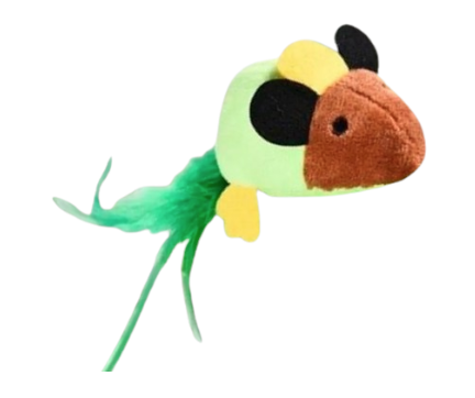 Купить petstar игрушка для кошек Мышь с мятой, полиэстер, перья