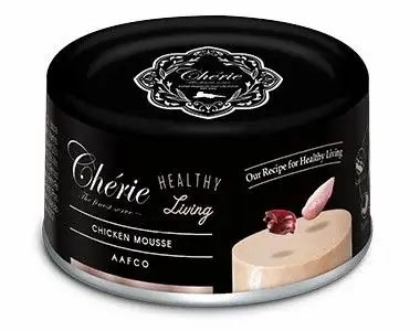 Купить pettric cherie healthy living влажный корм для взрослых кошек мусс из курицы (банка)