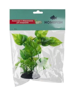 Купить homefish Филодендрон растение для аквариума пластиковое с грузом