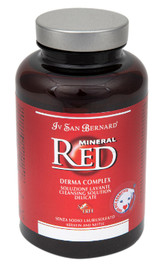 Iv San Bernard Mineral Red Derma Complex дерматологический шампунь с кератином без лаурилсульфата для собак и кошек