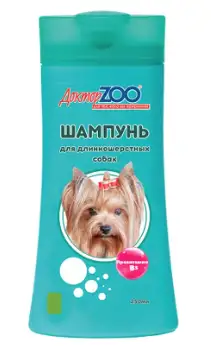 СКИДКА Доктор ZOO Шампунь для длинношерстных собак