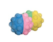 TRIOL игрушка для кошек Мяч-мина двухцветный
