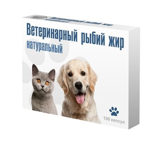ВАКА Рыбий жир натуральный для кошек и собак