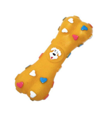 Buddy игрушка для собак Кость с сердечками, винил