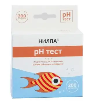 Нилпа Индикатор для определения уровня кислотности воды тест pH