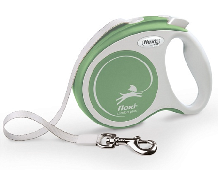 Купить flexi comfort plus рулетка ремень для собак, мятный