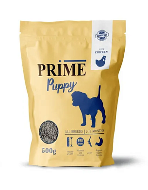Prime PUPPY сухой корм для щенков всех пород с курицей