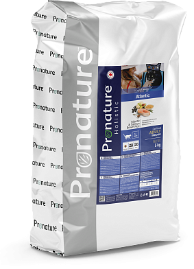 Pronature Holistic сухой корм для кошек атлантический лосось и коричневый рис