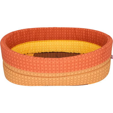 ZOOexpress "Ассорти" №1 Лежанка для кошек и собак овальная