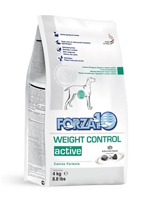 Forza10 Active Weight Control сухой корм для взрослых собак с избыточным весом, с рыбой