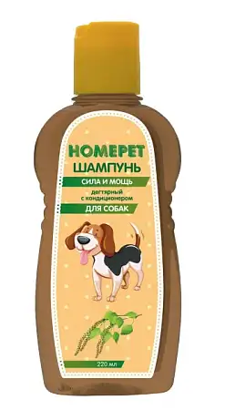 Купить homepet СИЛА И МОЩЬ шампунь-кондиционер для собак дегтярный