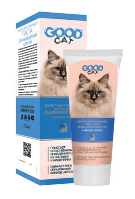 GOOD CAT мультивитаминная паста с маслом лосося для кошек