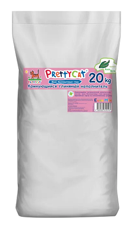 Купить prettycat euro mix с ароматом алоэ комкующися наполнитель для кошек 