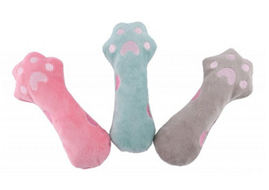 WOGY игрушка для кошек Лапка с кошачьей мятой, шуршащая