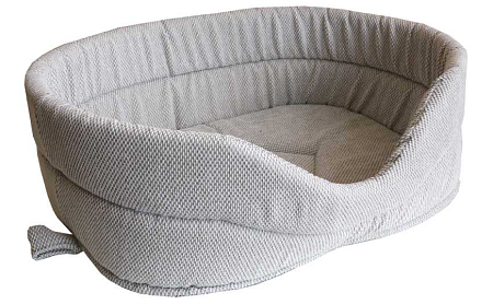 Купить zooexpress лежанка, для кошек и собак, мебельная ткань