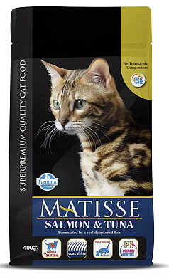 Farmina Matisse Salmon & Tuna сухой корм для взрослых кошек с лососем и тунцом