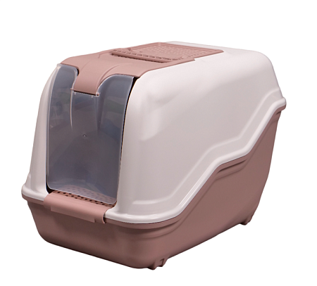 Купить mps netta био-туалет для кошек с совком коричневый