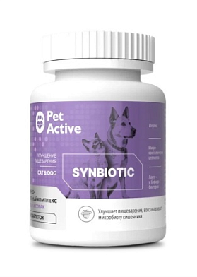 BioPetActive Synbiotic витаминный комплекс для улучшения пищеварения для собак и кошек