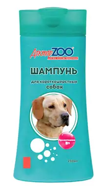 Доктор ZOO Шампунь для короткошерстных собак