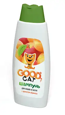 GOOD CAT Шампунь для кошек и котят с ароматом абрикоса