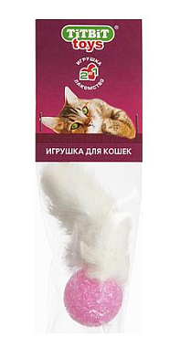 TitBit игрушка для кошек хвост кроличий
