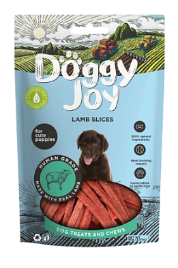 DOGGY JOY лакомство для щенков всех пород, палочки баранины