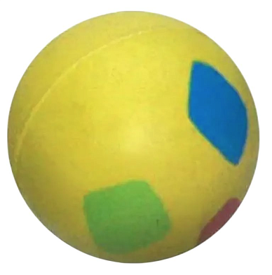 Buddy игрушка для собак "Мяч разноцветный", винил