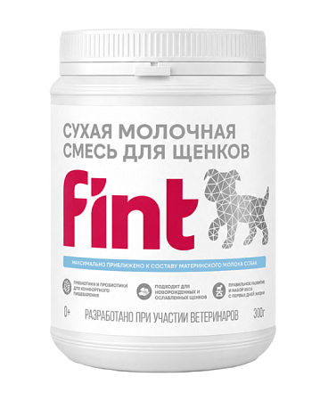 Купить fint сухая молочная смесь для щенков всех пород