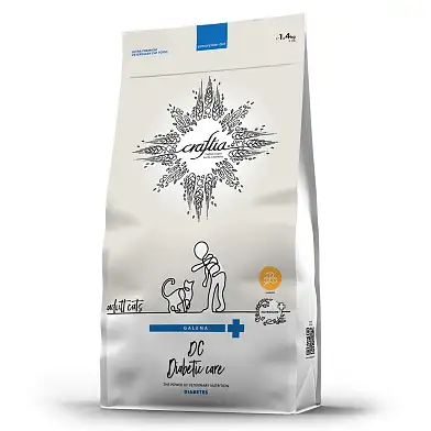 CRAFTIA GALENA CAT DIABETIC CARE сухой корм для взрослых кошек при сахарном диабете