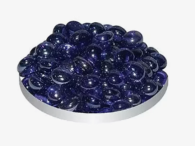 Тритон Грунт стеклянный плоский, кобальтовый