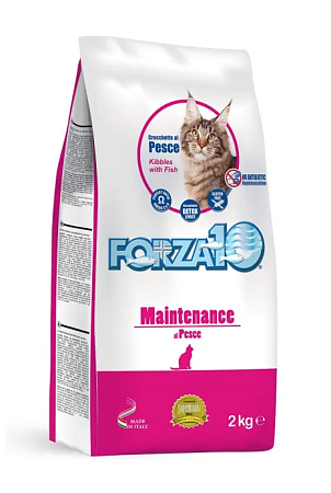 Купить forza10 maintenance pesce сухой корм для взрослых кошек, рыба