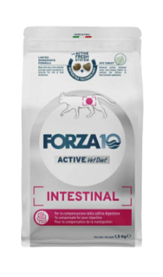 Forza10 Active VetDiet INTESTINAL сухой диетический корм для взрослых кошек при заболеваниях желудочно-кишечного тракта