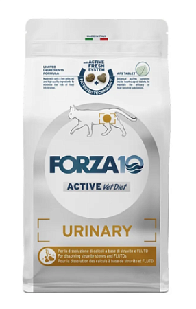 Купить forza10 active vetdiet urinary сухой диетический корм для взрослых кошек при заболеваниях мочевыводящих путей