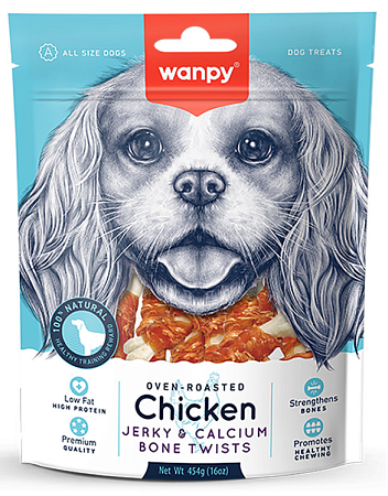 Купить wanpy dog лакомство для собак Косточки из Курицы