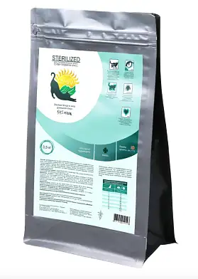 LiveRA Sterilized сухой корм для стерилизованных кошек с мясом домашней птицы