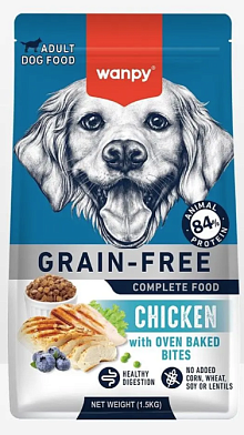 Wanpy Dog сухой корм для взрослых собак с курицей