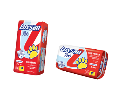Luxsan Premium подгузники для собак и кошек XS