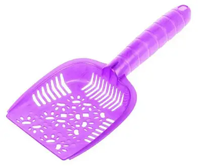 Homecat Atlantis совок для кошачьего туалета фиолетовый перламутр