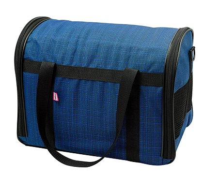 Купить zooexpress lux Полукруглая Сумка-переноска для кошек и собак, синий