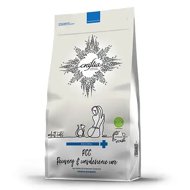 CRAFTIA GALENA CAT RECOVERY&CONVALESCENCE CARE сухой корм для взрослых кошек поддержание в период восстановления/реабилитации
