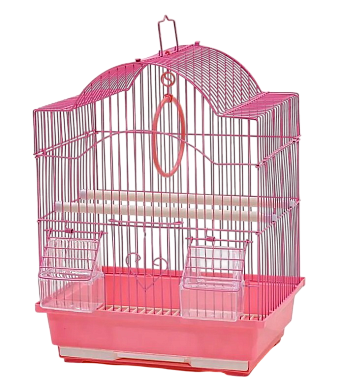 №1 клетка для птиц домик укомплектованный