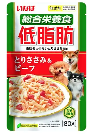 Купить inaba teishibo влажный корм для взрослых собак куриное филе с говядиной в желе, в паучах