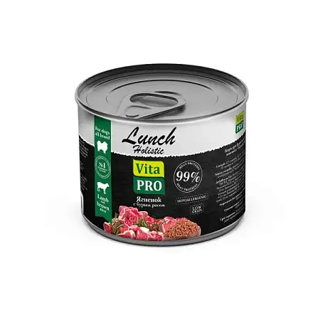 Купить vita pro lunch консервы для щенков индейка с гранатом