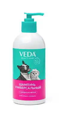 Веда шампунь универсальный с кондиционером для собак и кошек