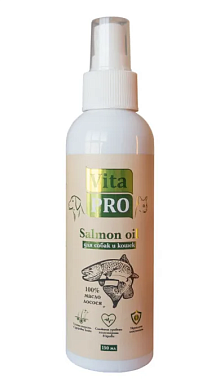 Vita Pro Salmon Oil масло лосося 100% для кошек и собак